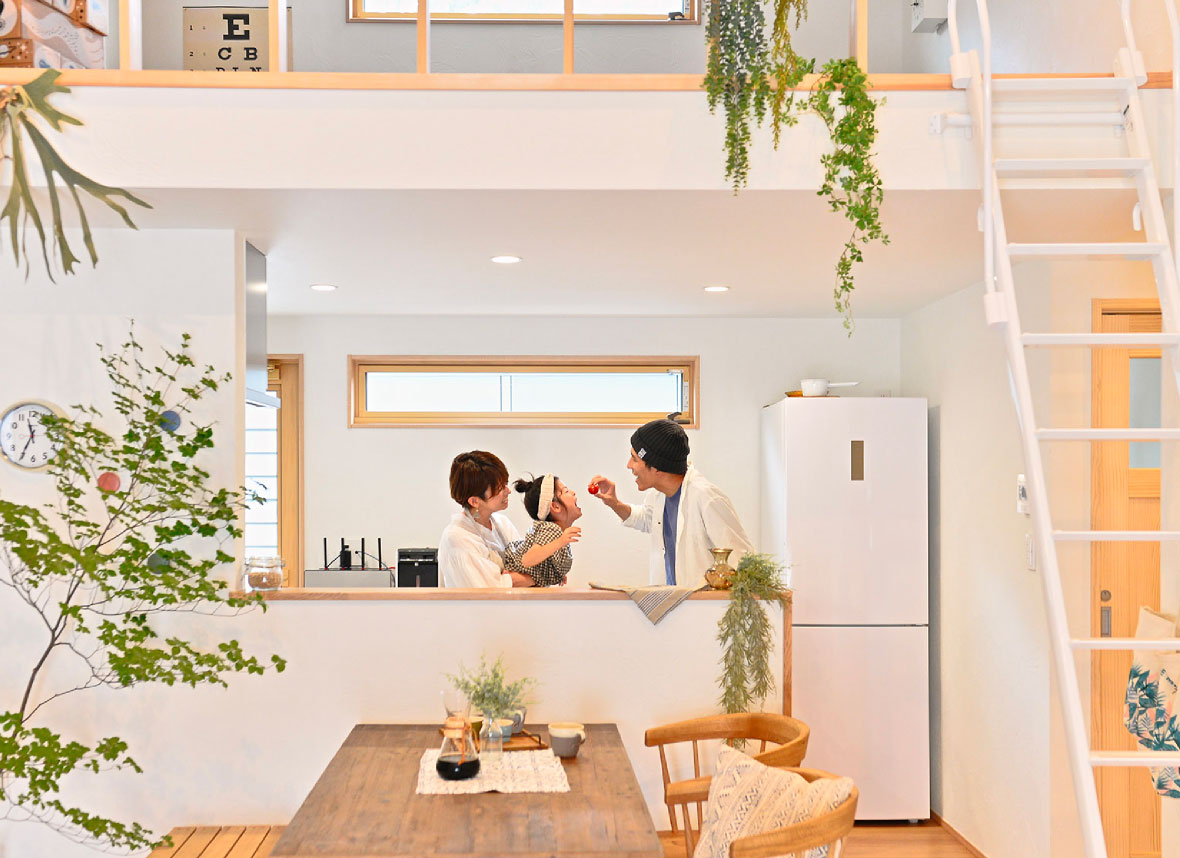 YOHACO HIRAYA【平家】|リビングと庭とが一体になるかのような、 平面的な広がりを感じられる平家。|富山の新築住宅|株式会社オリバー建築設計