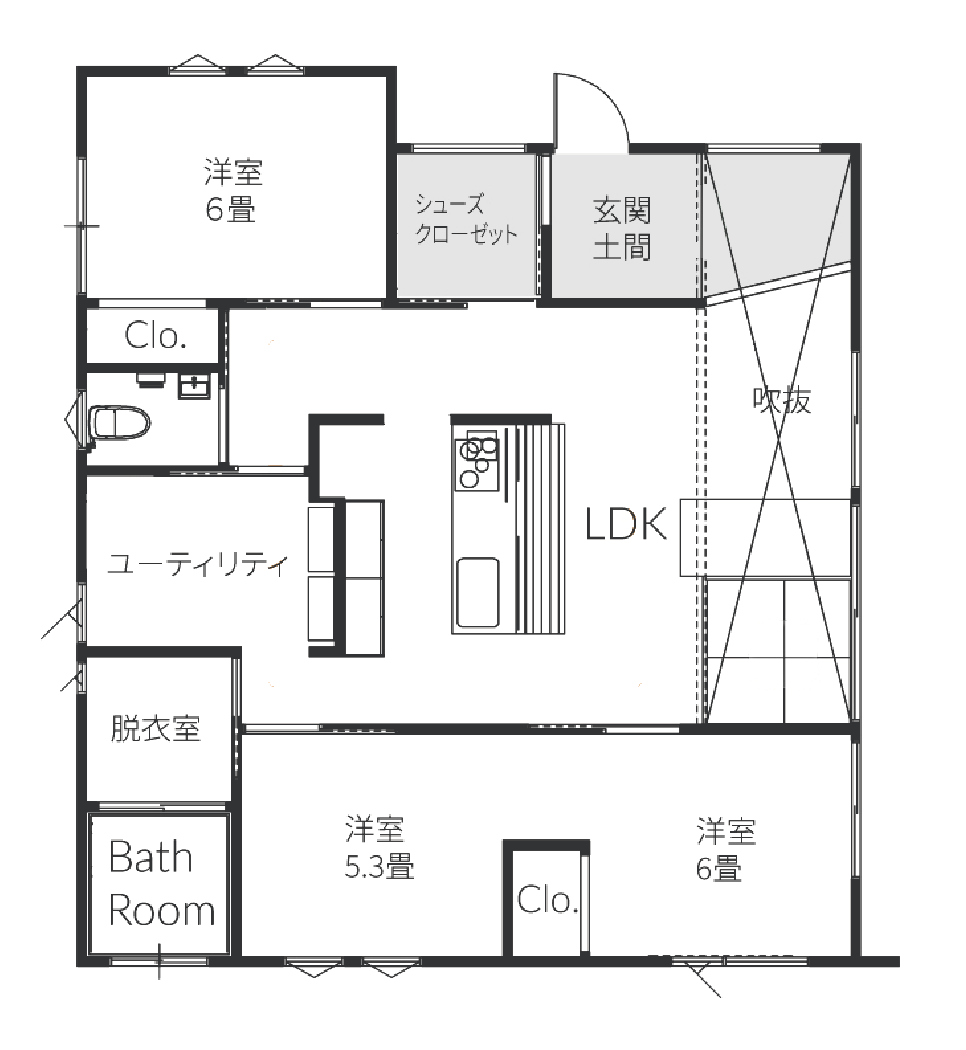 【富山市本郷町】人気平屋モデルハウスお譲りします｜完成見学会